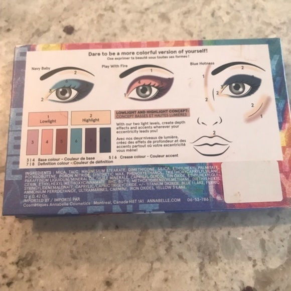 Annabelle Eccentricity eye & face palette - Picture 6 of 6